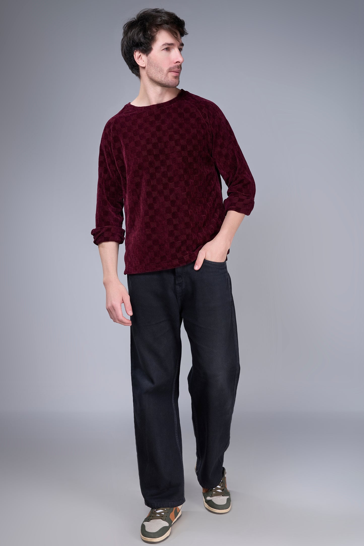 Maroon - Velvet Heritage Sweatshirt
