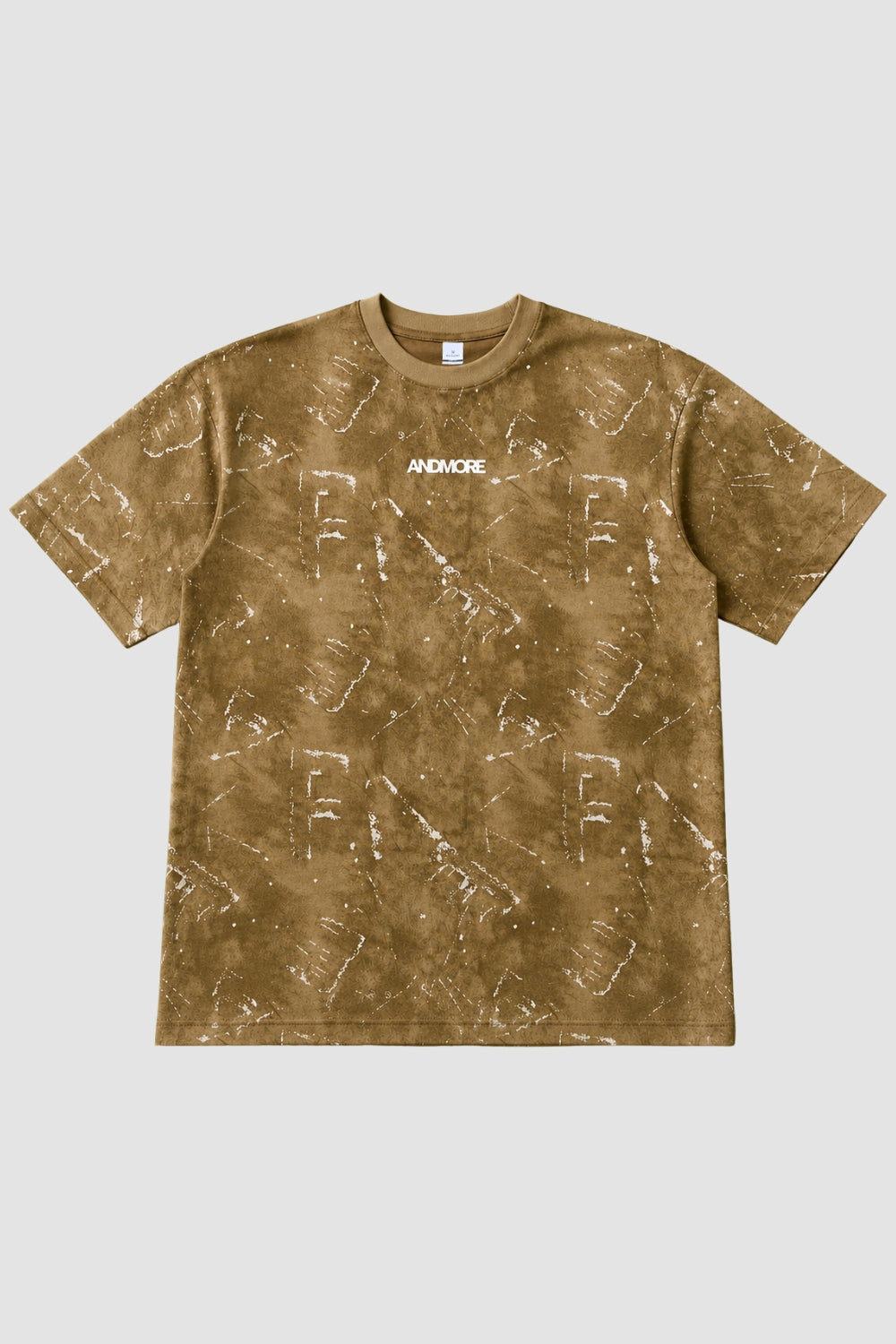 Sand Stone - Aop Core Oversize T-shirt