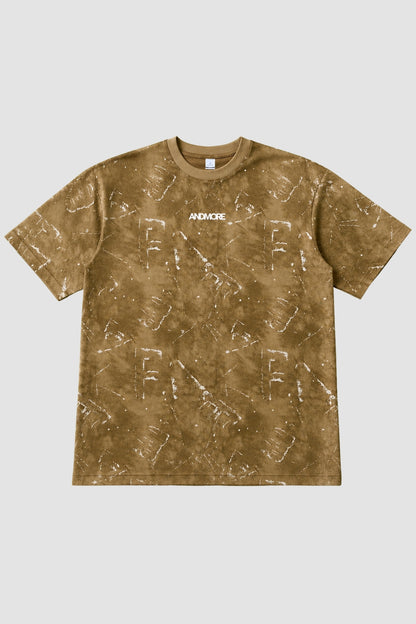 Sand Stone - Aop Core Oversize T-shirt