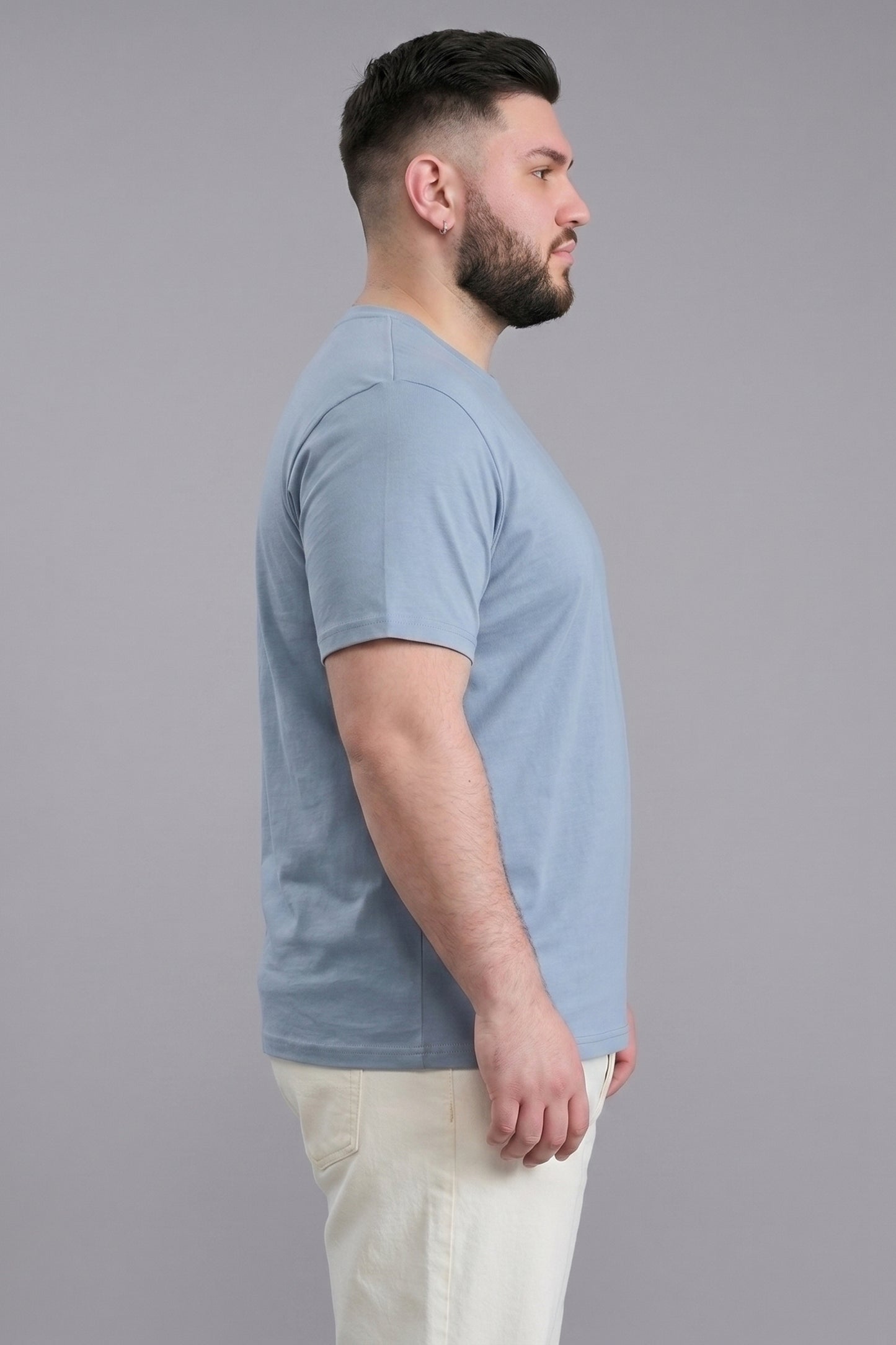 Blue Cotton IQ Basics Plus Size