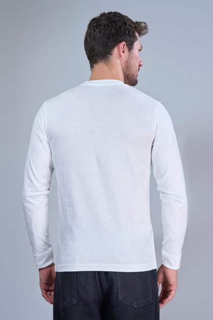 White Cotton IQ Full Sleeve