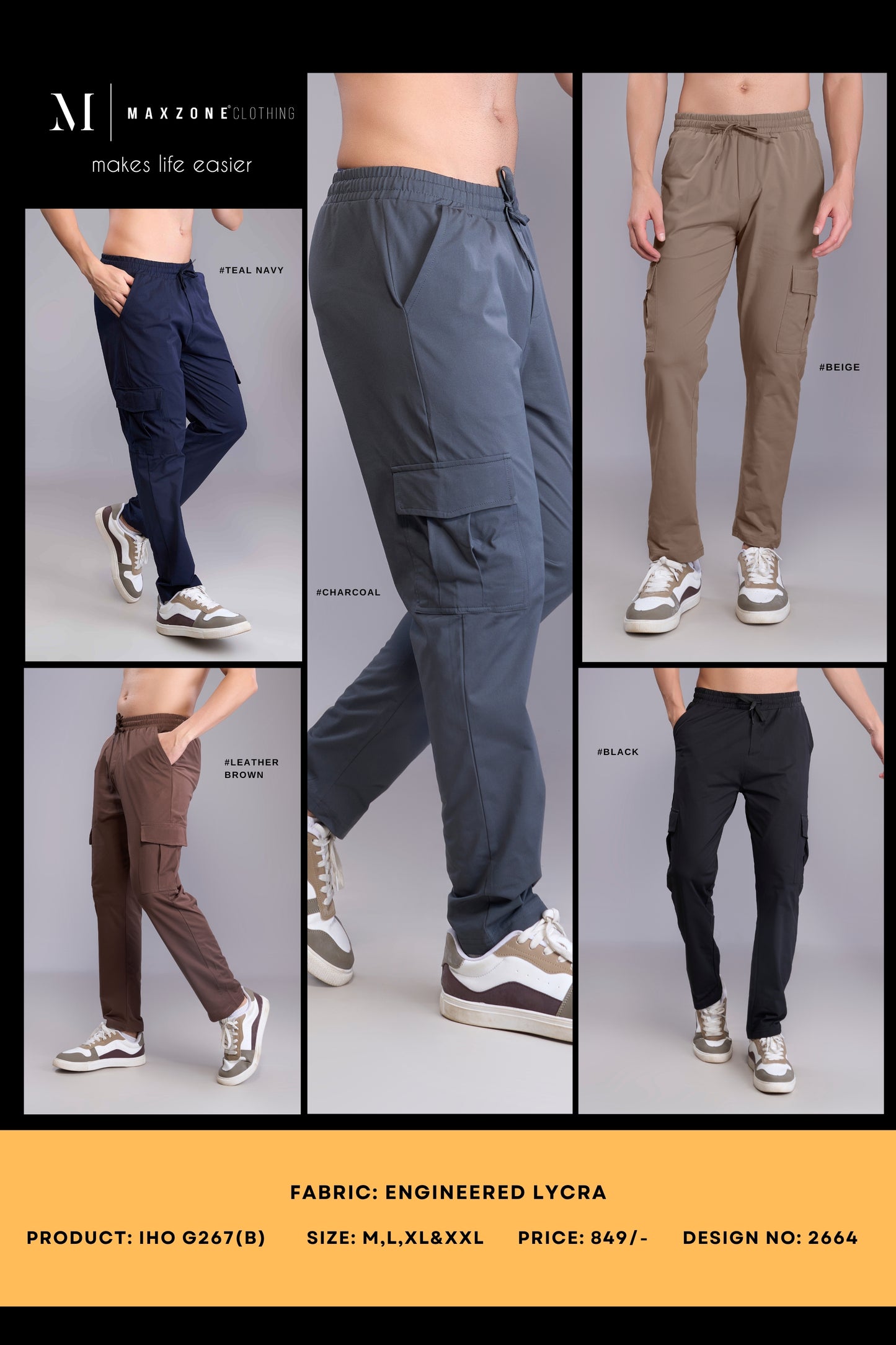 365 Days Cargo Pant Pack of 24