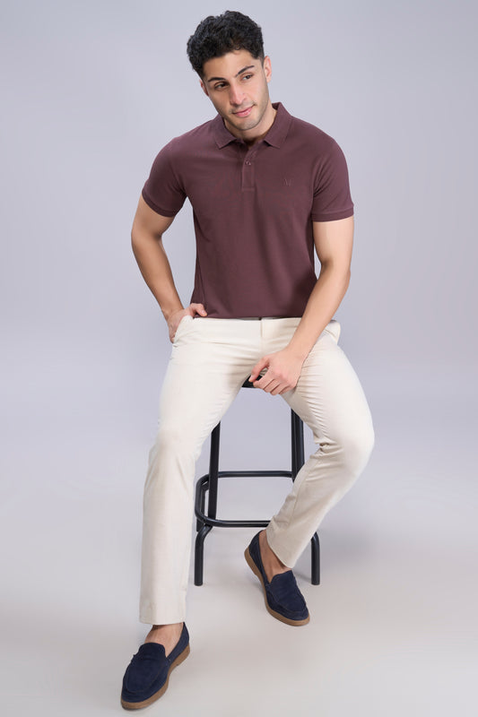 Teak - Cotton Pique Polo
