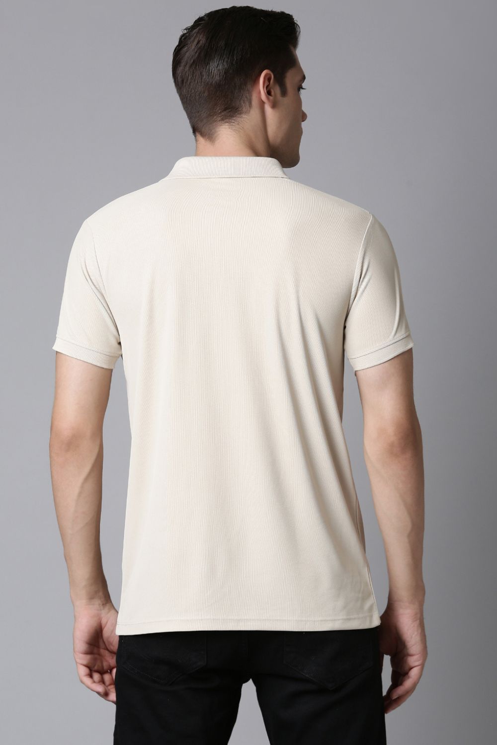 Smart tech polo - Soft Beige  Maxzone Clothing   