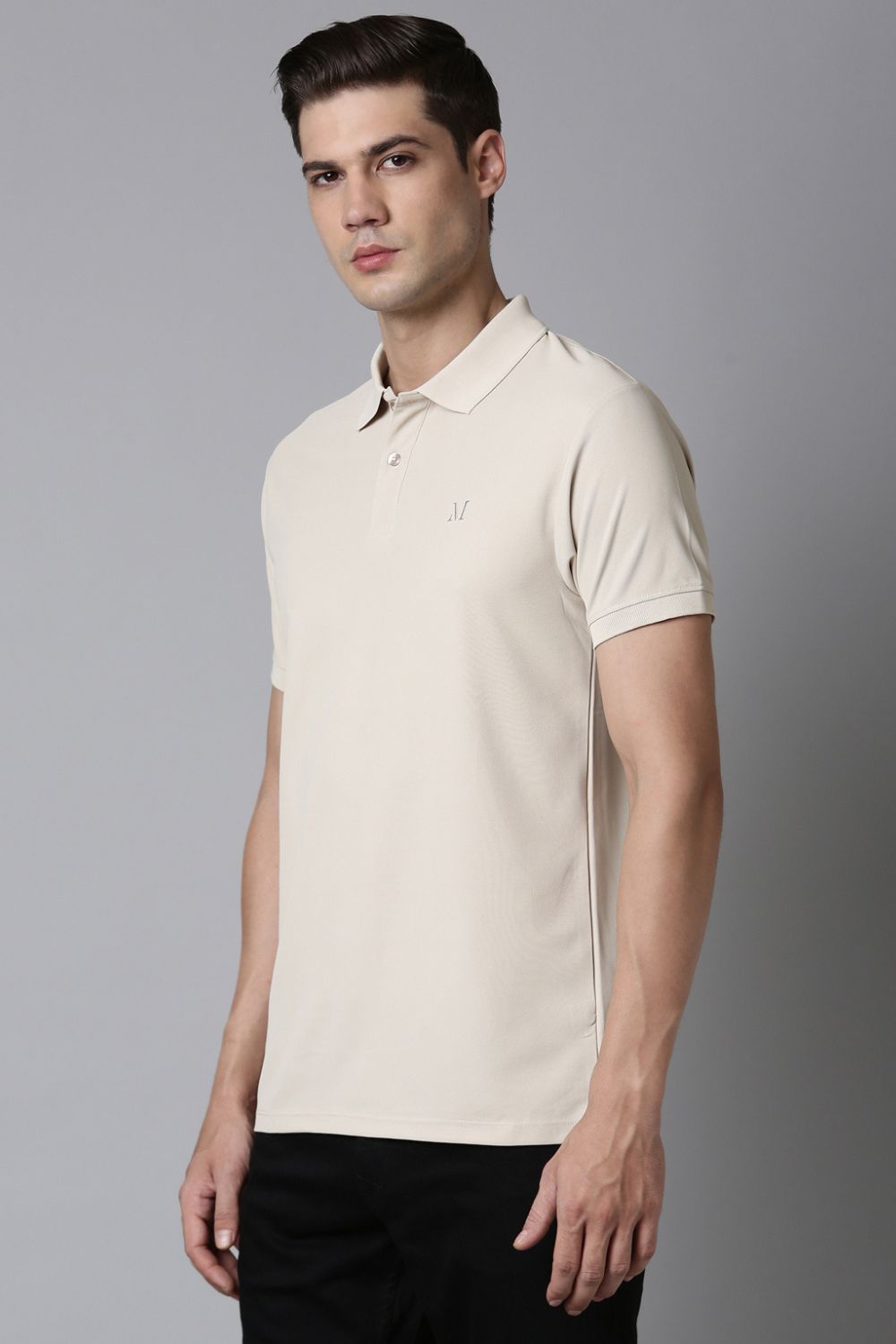 Smart tech polo - Soft Beige  Maxzone Clothing   