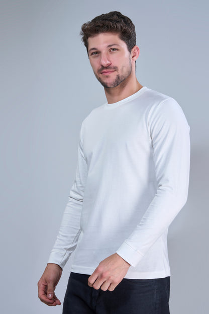 White Cotton IQ Full Sleeve