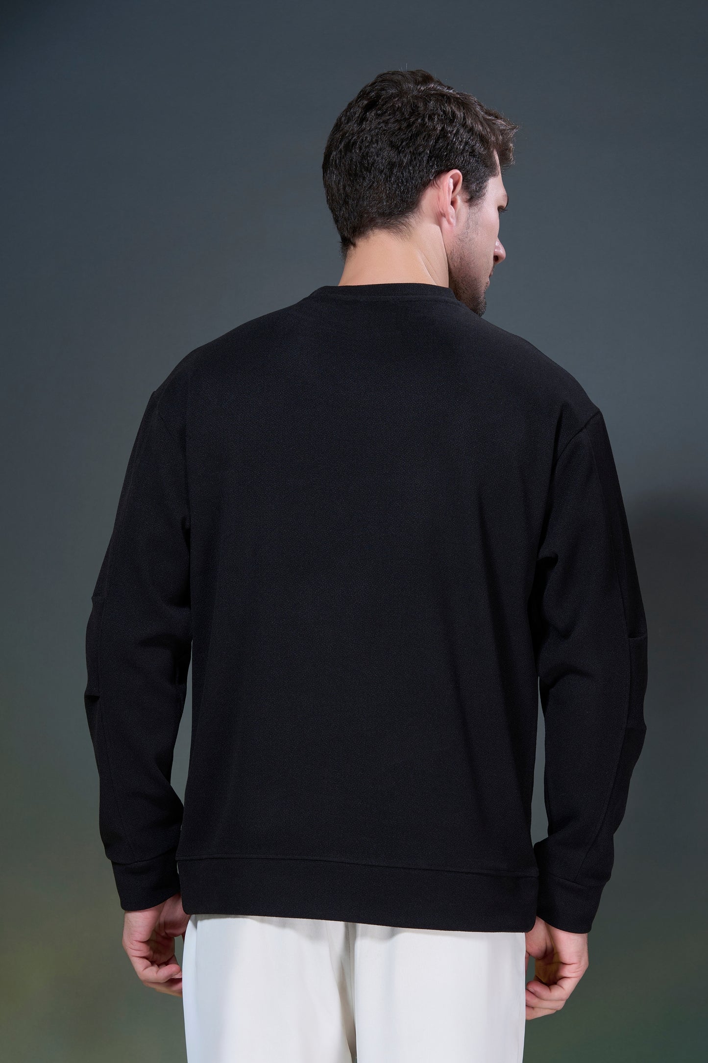 Black - Abstract Sweatshirt