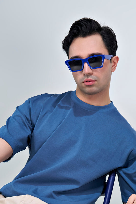 Dark Blue - 24*7 Oversize T-shirt