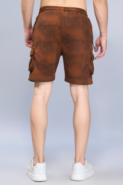 Burnt Orange - Hue Shorts Maxzone Clothing