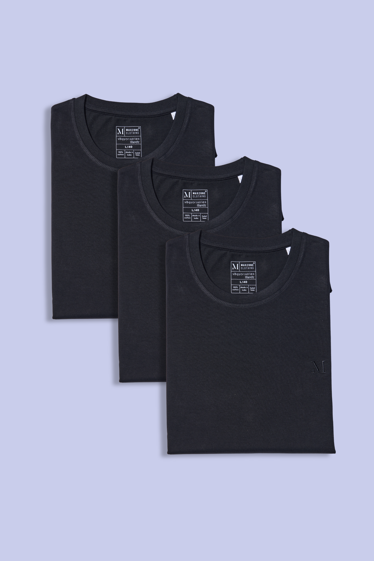 All Blacks Combo T-shirts Maxzone Clothing S  