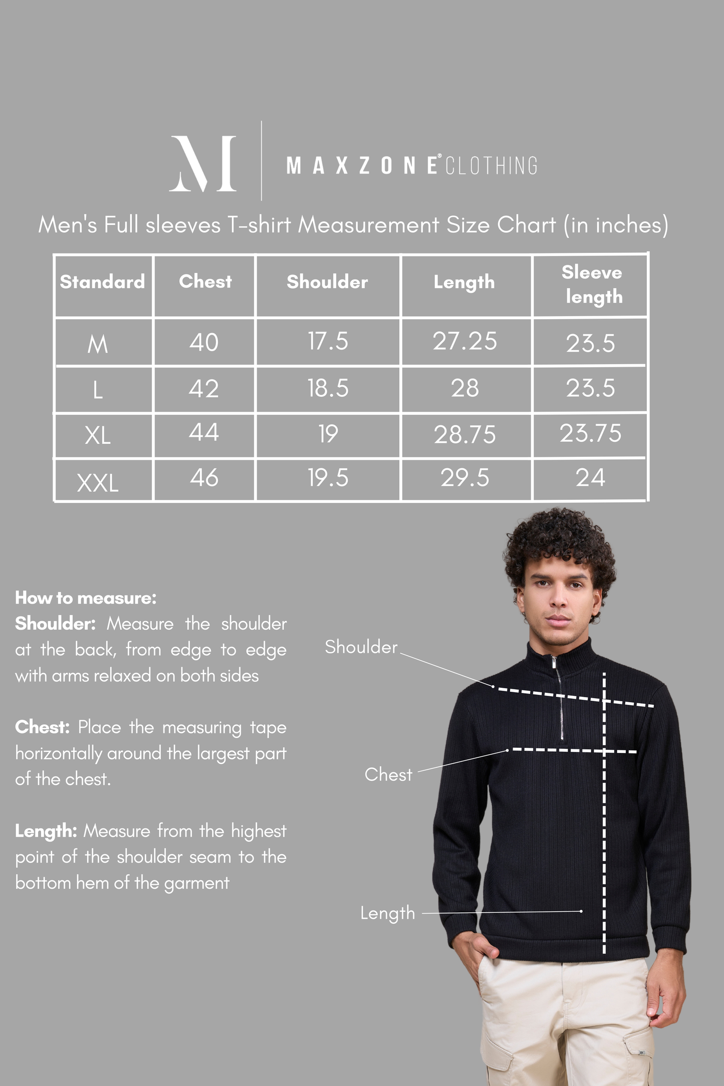 Black - Zipridge T-shirt Maxzone Clothing