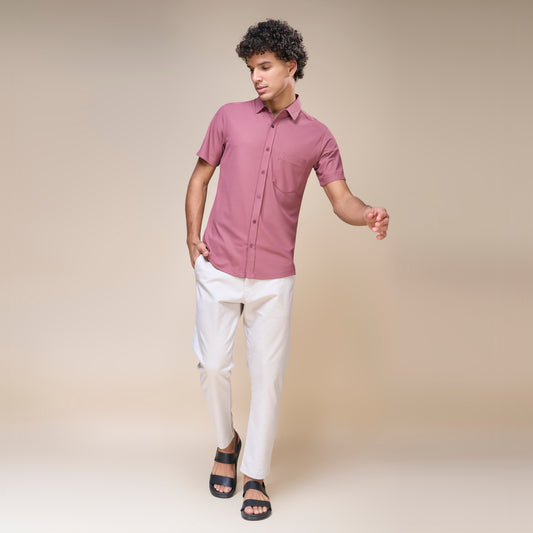 Maroon - Smart Tech Pocket Shirt