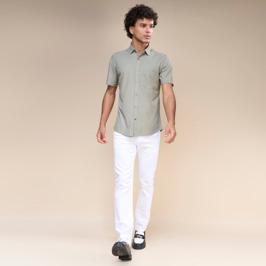 Olive - Smart Tech Pocket Shirt