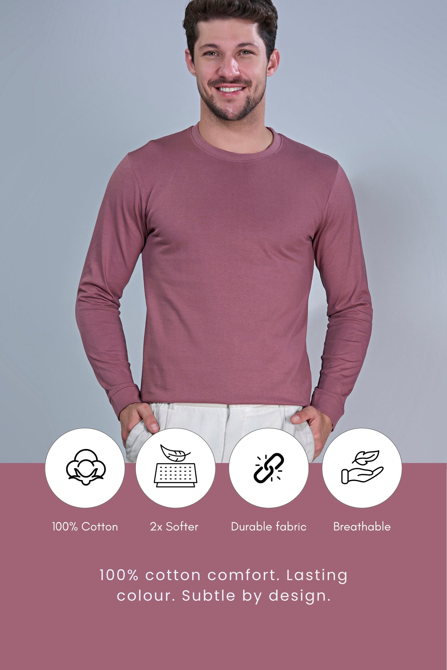 Estate Rose Cotton IQ Full Sleeve