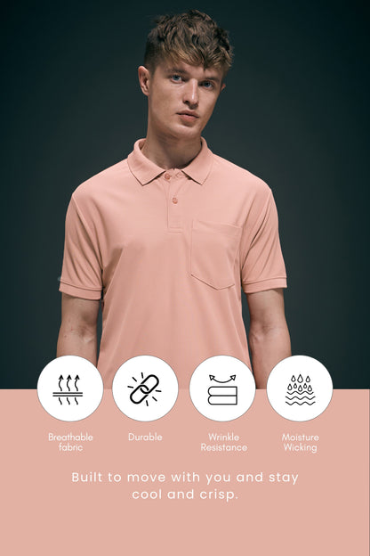 Mauve Smart Tech Pocket + Polo