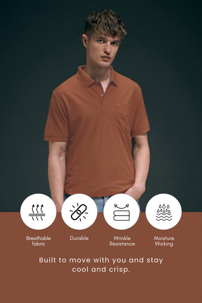 Rust Smart Tech Pocket + Polo