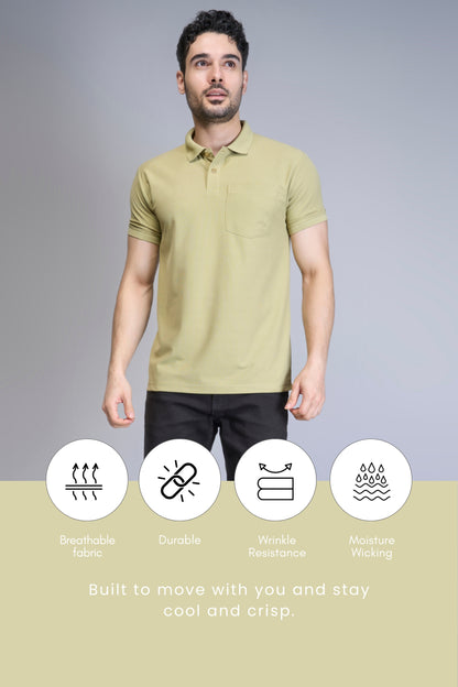 Green Smart Tech Pocket + Polo