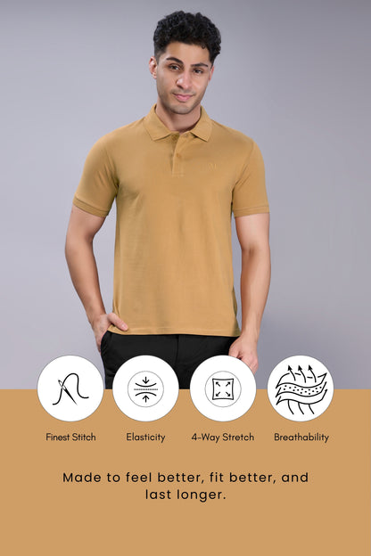 Khaki - Zyric Polo