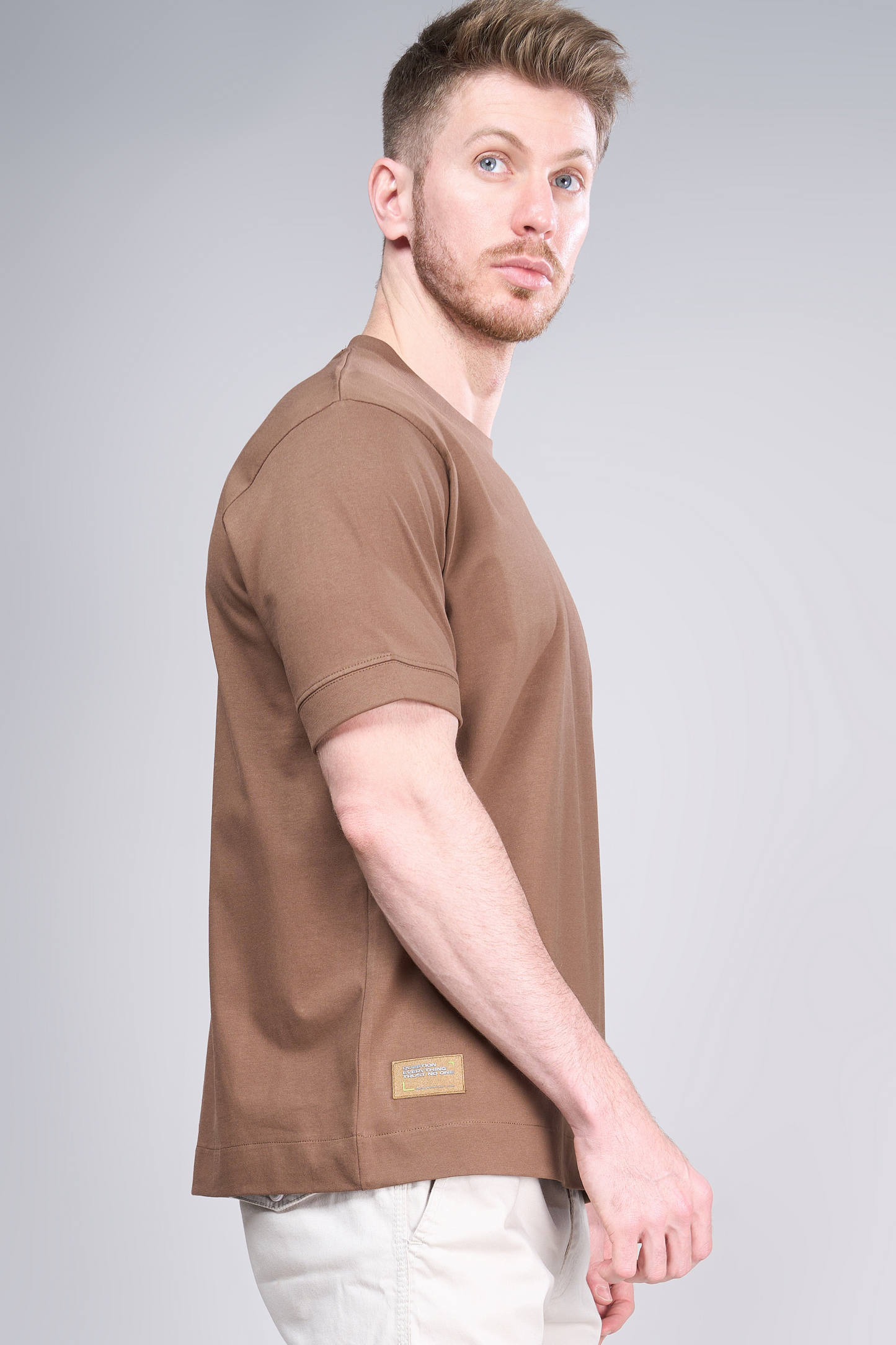 Dark Tan - Oversized drop shoulder Oversized Maxzone Clothing   