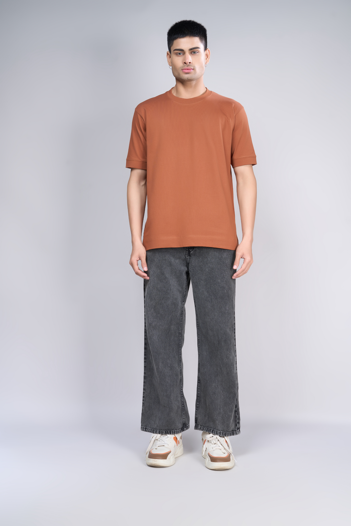 Russet - Oversized drop shoulder Oversized Maxzone Clothing   