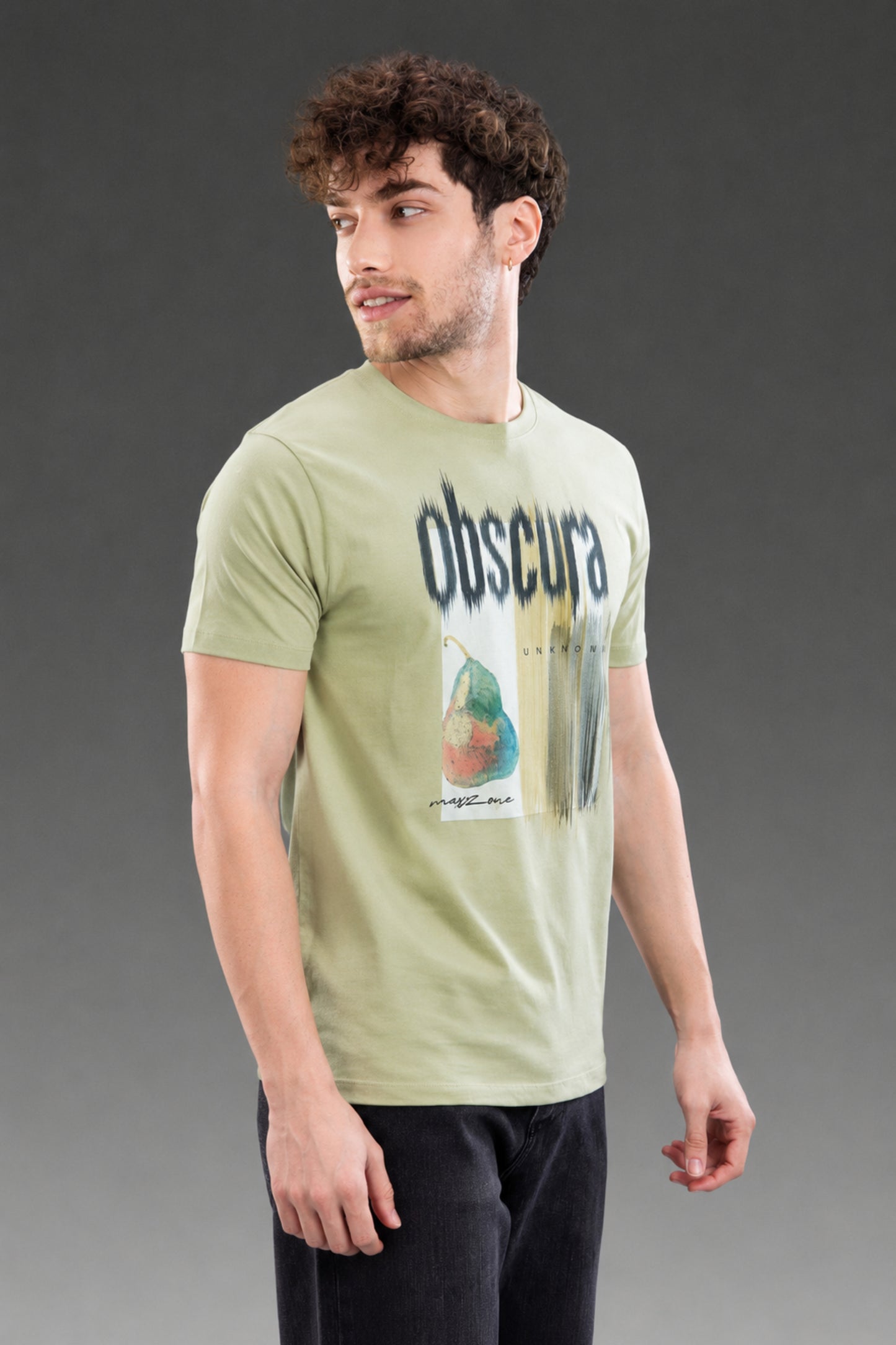 Olive - Grafixtation T-shirt