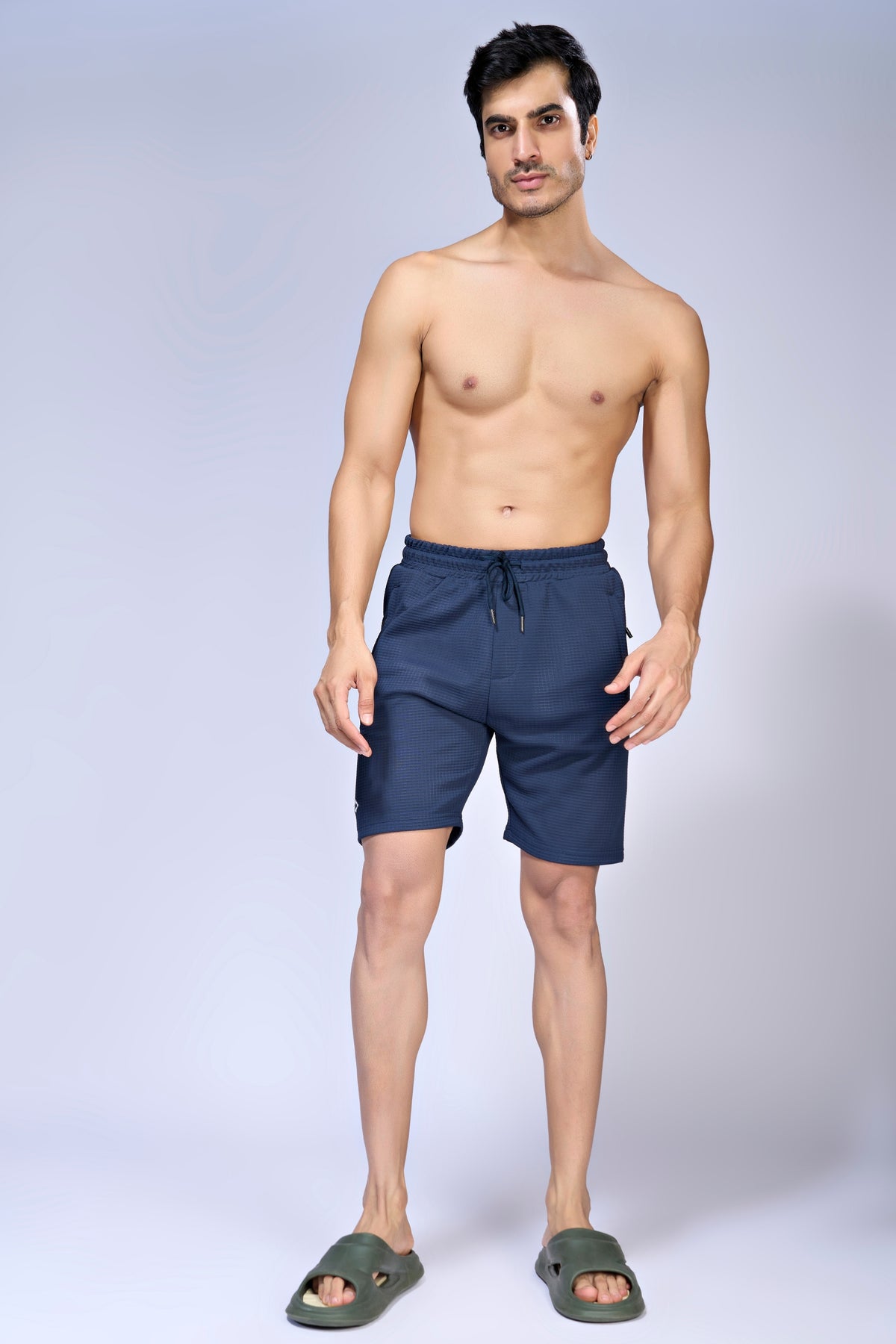 Teal Navy - Parallel Shorts