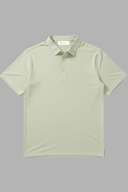 Light Green - Stitchless Polo T-shirt