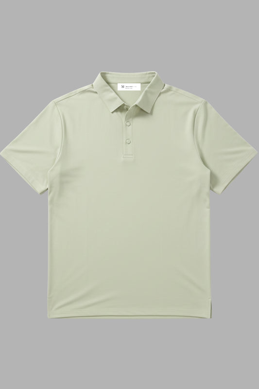 Light Green - Stitchless Polo T-shirt