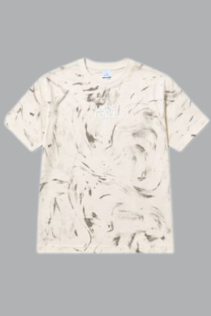 Beige - Aop Core Oversize T-shirt