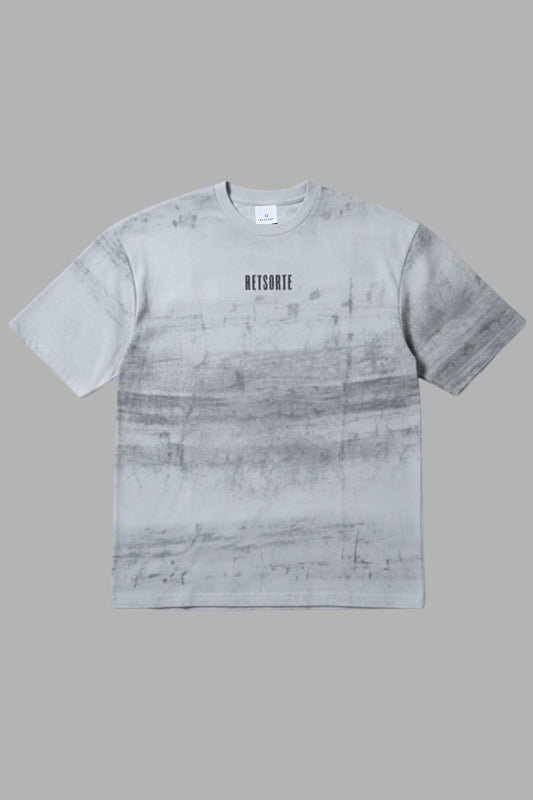 Light Grey - Aop Core Oversize T-shirt