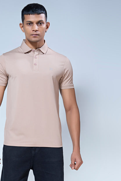 Beige Duracool Polo