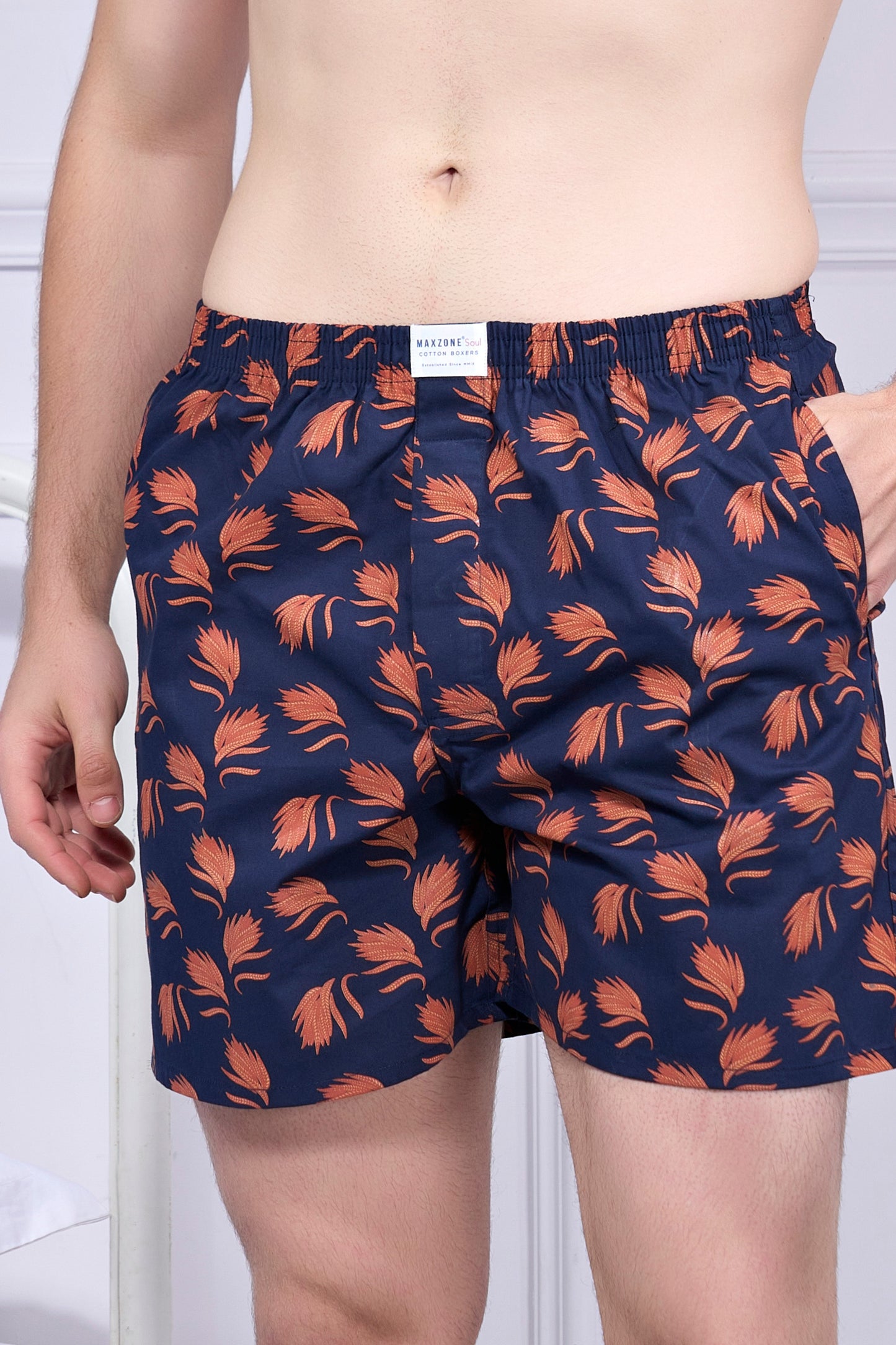 Teal Navy - Soul Boxer Maxzone Clothing