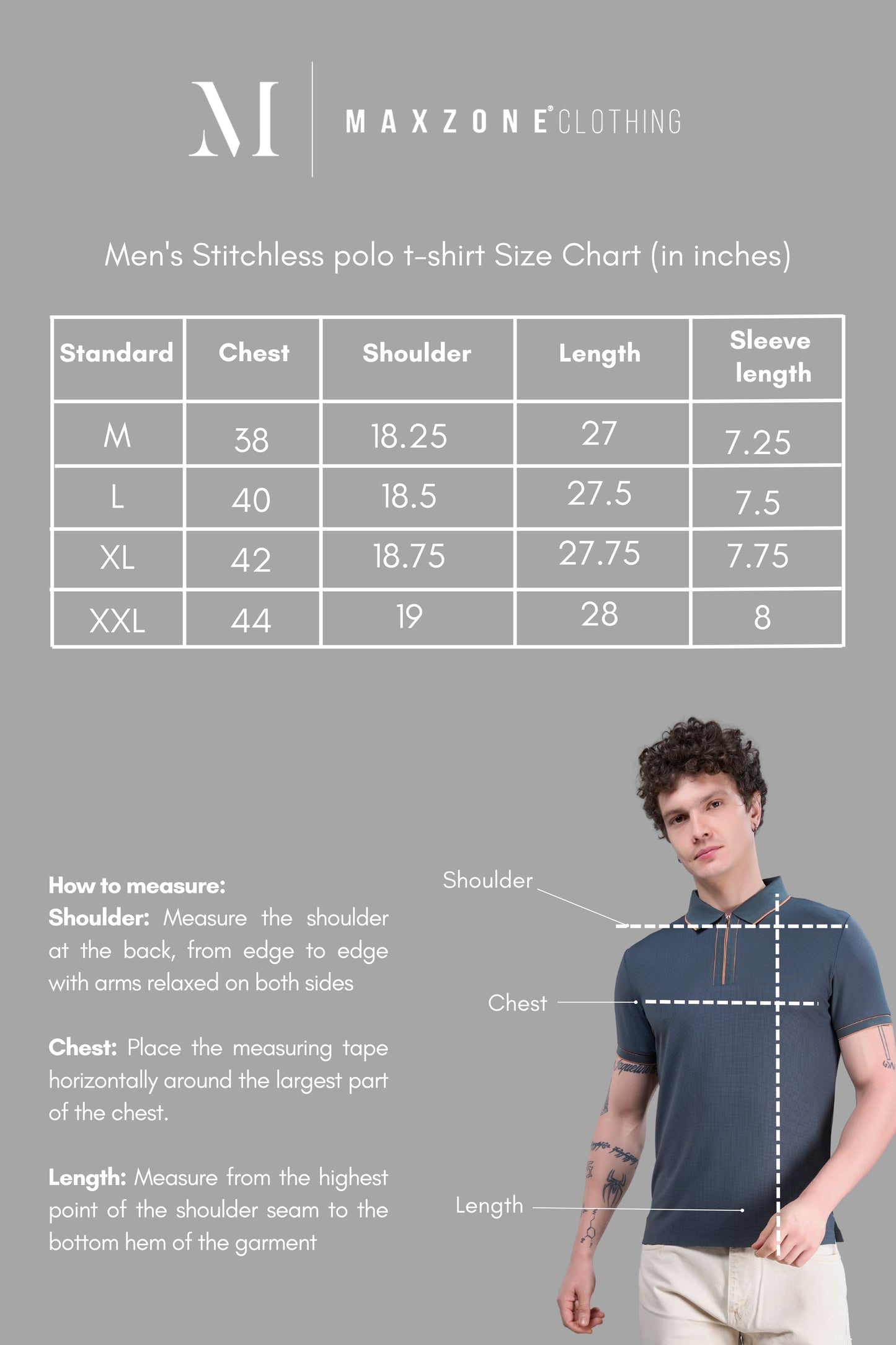 Black - Stitchless Zipper Polo