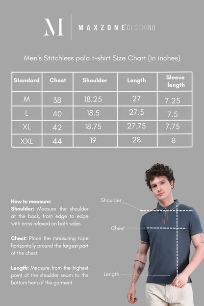 Black - Stitchless Zipper Polo