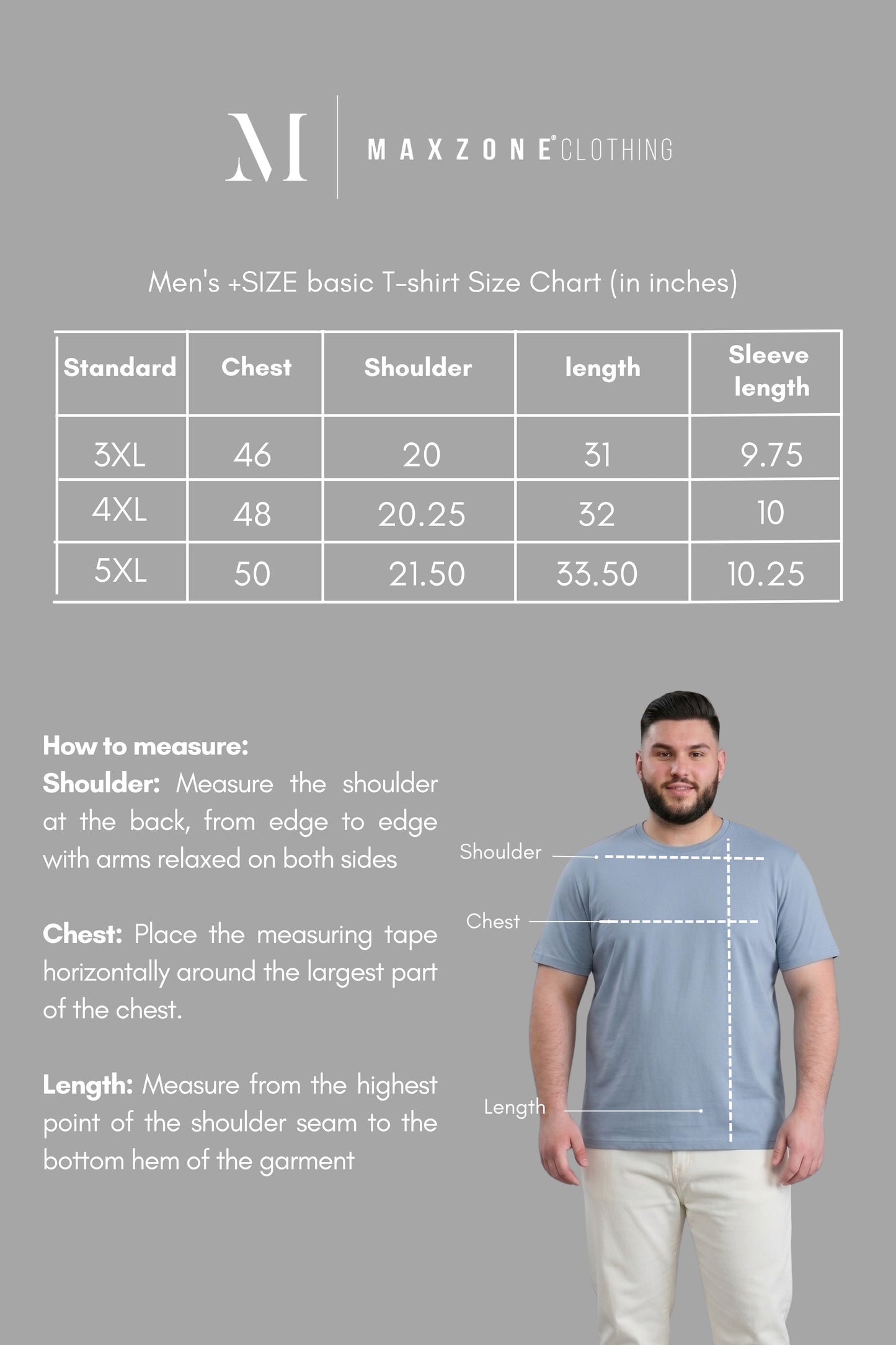 Blue Cotton IQ Basics Plus Size