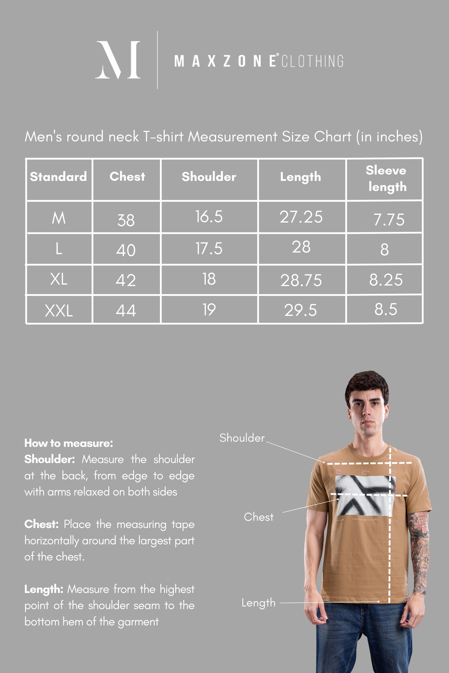 Ash Grey - Grafixstation T-shirt