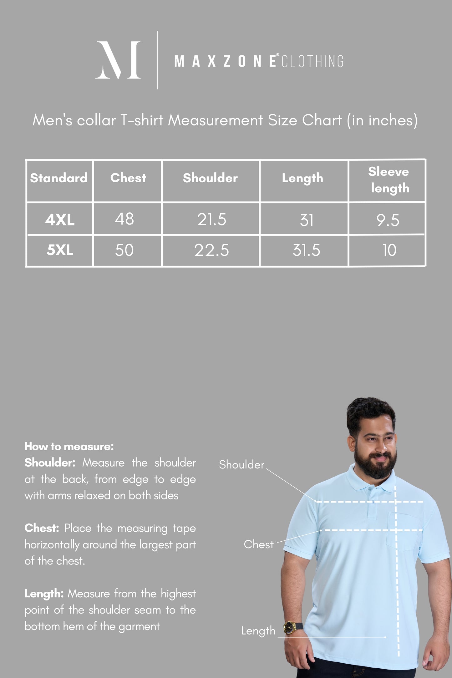 Sky Blue - Smart Tech Pocket Polo Plus Size