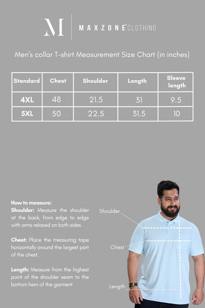 Sky Blue - Smart Tech Pocket Polo Plus Size