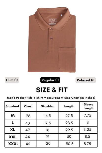 Rust - Smart Tech Pocket Polo