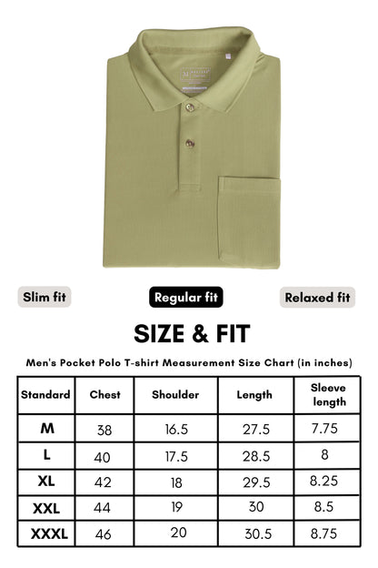 Spring Green - Smart Tech Pocket Polo