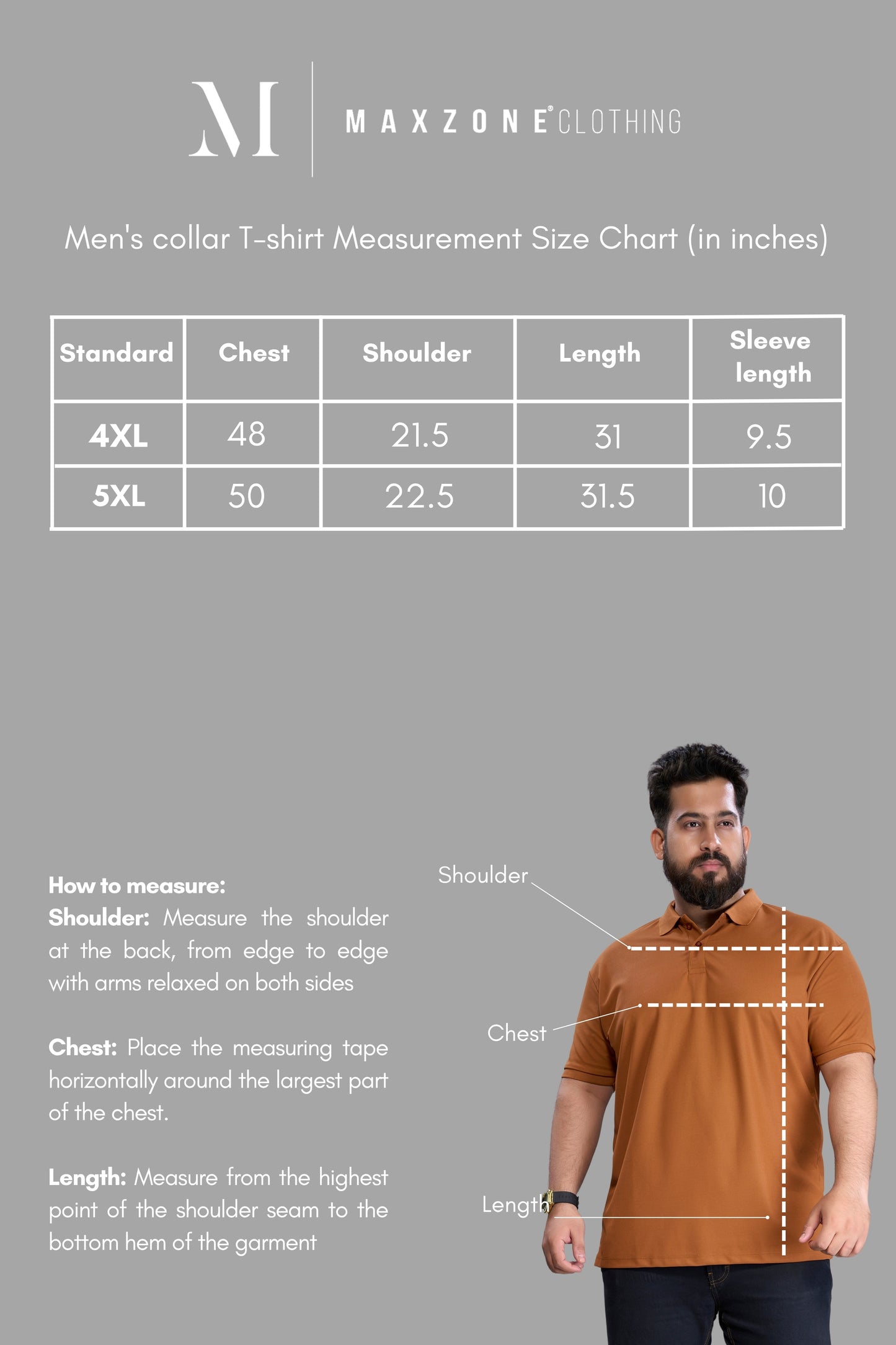 Caramel - Smart Tech Polo Plus Size