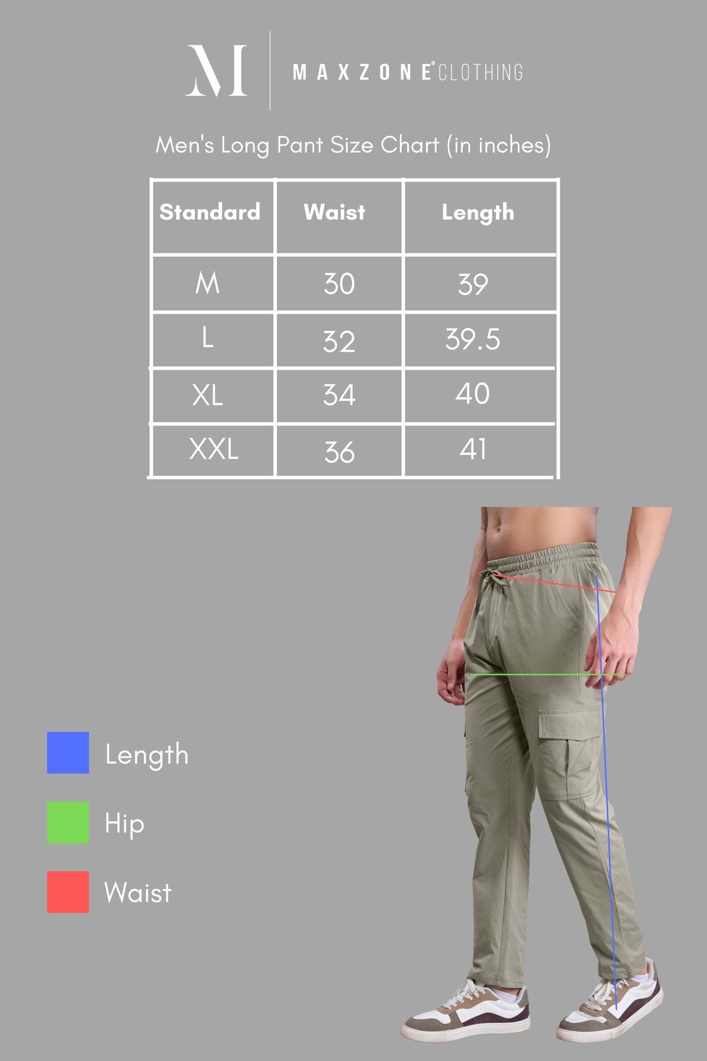 Charcoal - 365 Days Cargo Pant