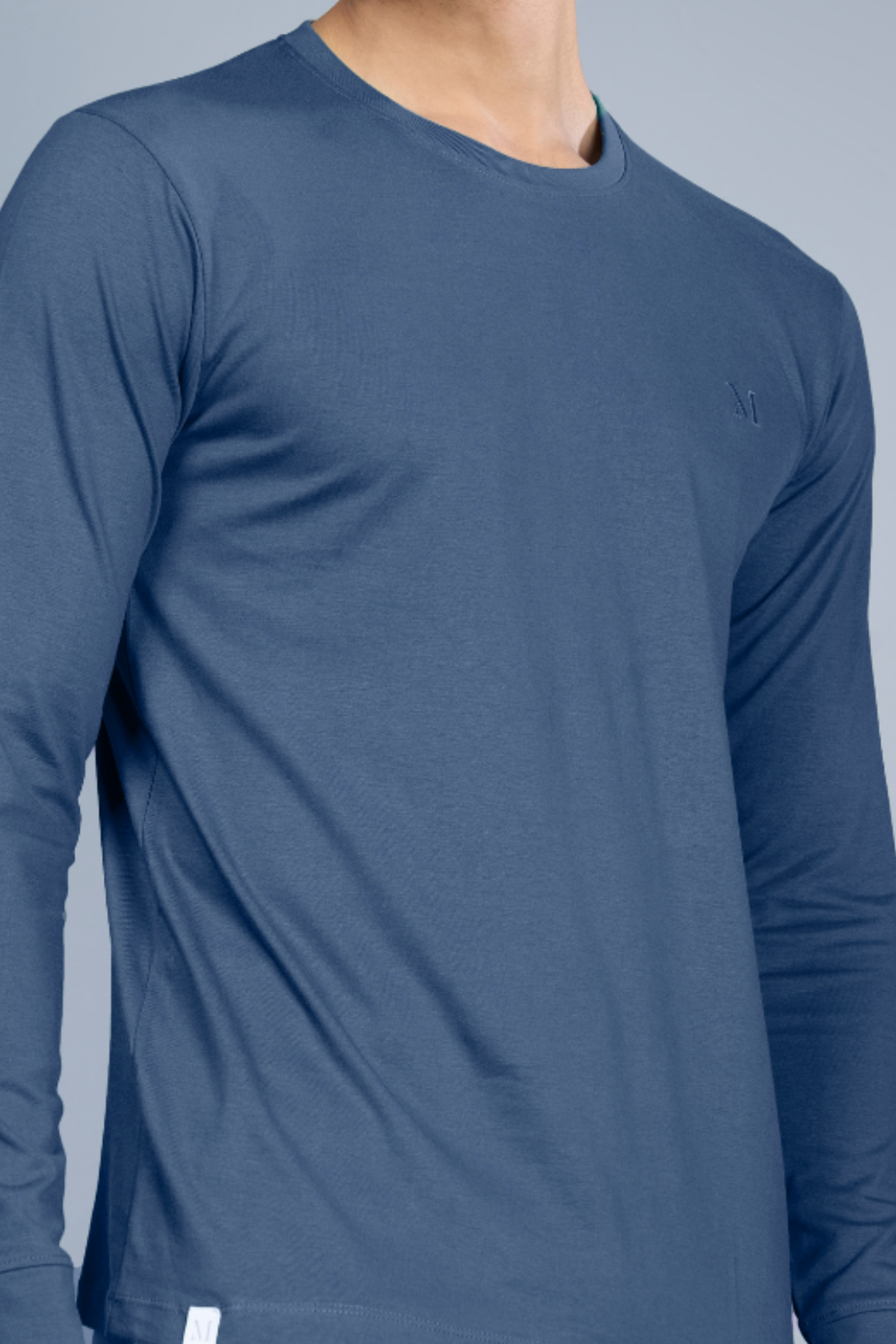 Full Sleeve Solid - Night Blue  Maxzone Clothing   