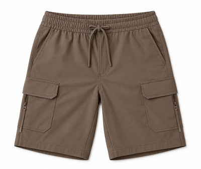 Cargo Zip Pocket Shorts